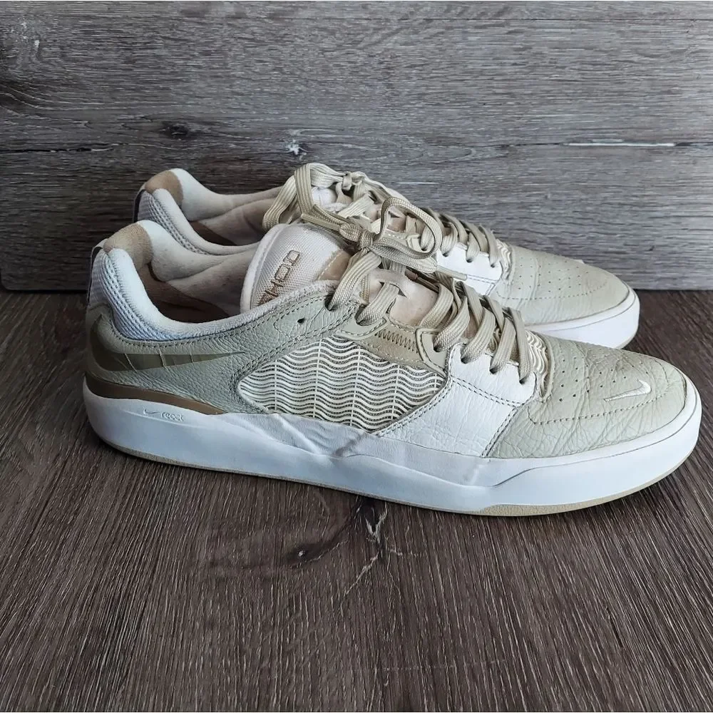Nike SB Ishod Wair Premium Skate Shoes Varsity Stone Khaki Mens 11